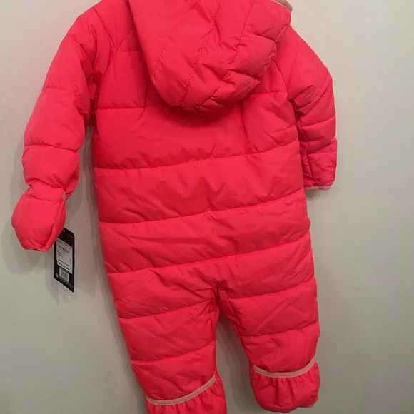 Baby Girl Nike Cire Snowsuit with Foldover Footies - Picture 5 of 5